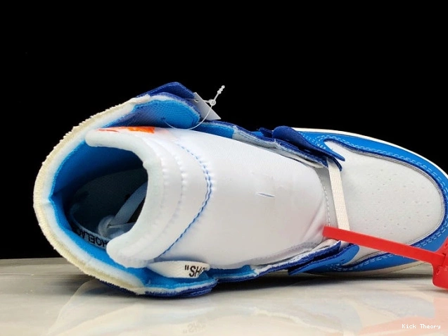 Kick Theory Air AQ0818-148 Powder Jordan Blue 1 UNC Off-White 0824